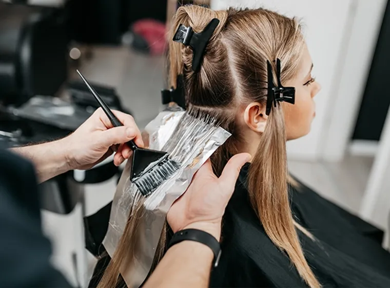 Hair Colour at Aura Hair Studio in Innisfil