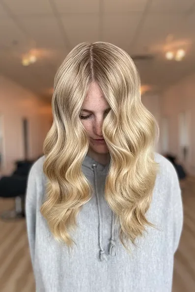 Defined, bouncy curl cut and shape